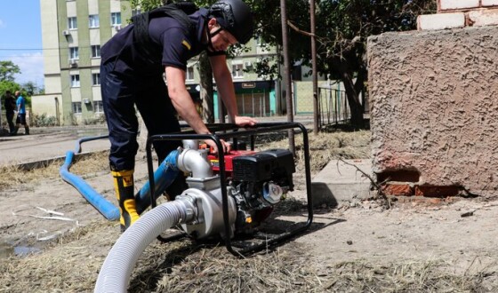 В Херсоні спостерігається поступове зниження рівня води