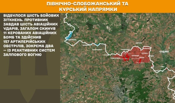 Оперативна інформація Генштабу ЗСУ станом на 08:00 14.10.2025 щодо російського вторгнення