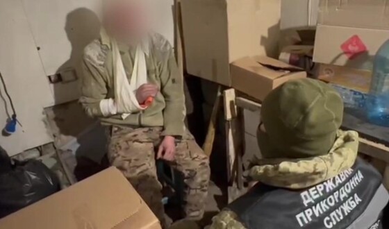 Трьох окупантів взяли у полон прикордонники на Донецькому напрямку
