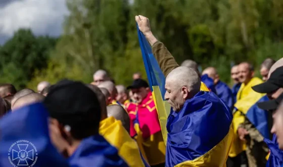 Відео СБУ з обміну полоненими 19 серпня