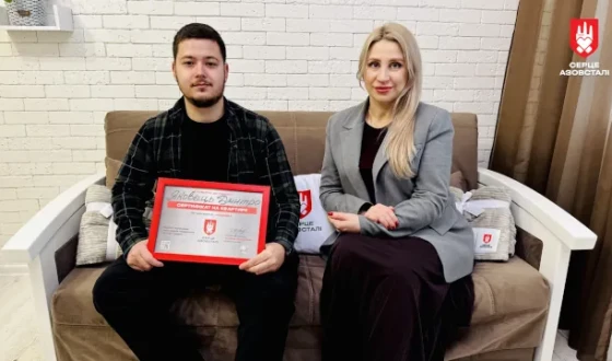 &#8220;Зекономили 15 років життя&#8221;: оборонець Маріуполя Дмитро Яковець отримав власну квартиру від &#8220;Серця Азовсталі&#8221;