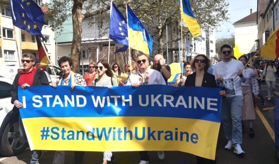 B місті Гайльбронн (Німеччина) відбувся мітинґ на підтримку українських військовополонених