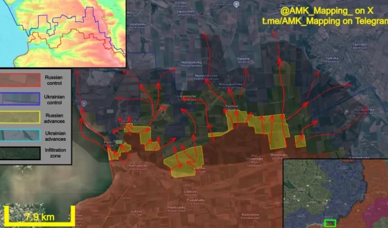 Ситуація на Степногірському та Оріхівському напрямках