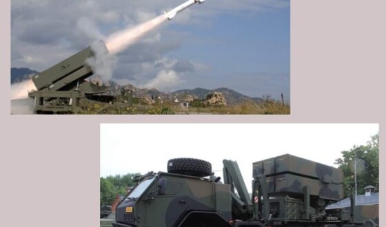 Зенітно-ракетні комплекси NASAMS і Aspide прибули в Україну