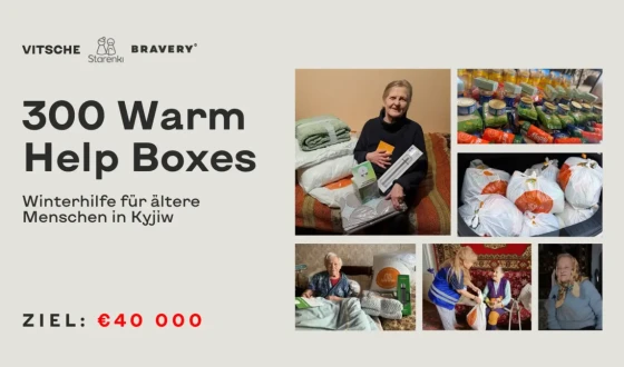 “Віче” в Берліні збирає на допомогу літнім малорухливим людям, які постраждали в Києві