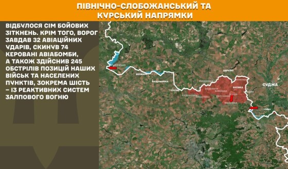 Оперативна інформація Генштабу ЗСУ станом на 08:00 16.08.2025 щодо російського вторгнення