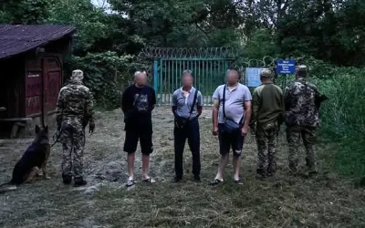 На околиці Чопа затримали трьох енергетиків зі Львівщини, які спокусилися на закордон