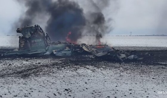 Над Волновахою збито ще один російський СУ-34 (фото)