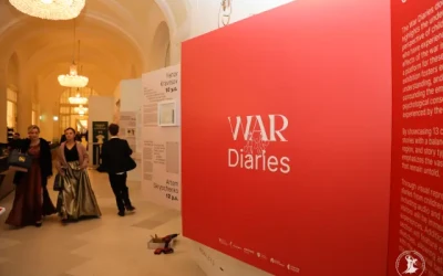 У Віденському палаці Гофбург виставка War Diaries дала голос українським дітям війни