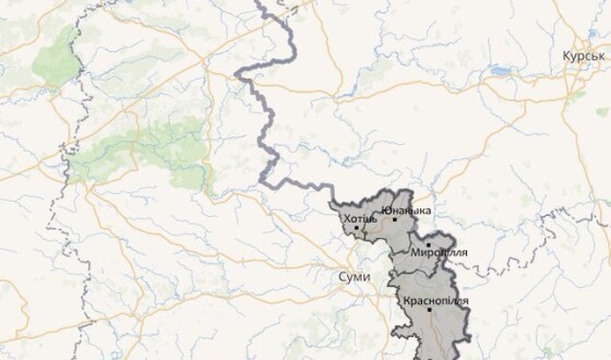 Зведення про денні обстріли Сумщини на 22 квітня 2024 (мапа)