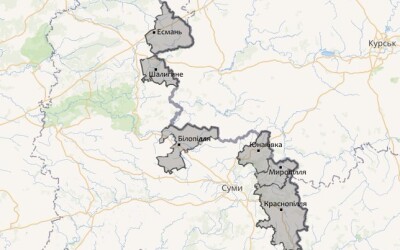 Зведення про денні обстріли Сумщини 8 травня 2024 (мапа)