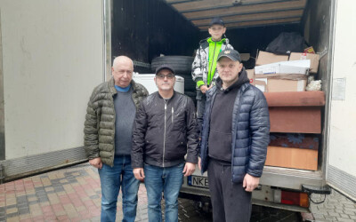 Шістнадцятий транспорт  гуманітарної допомоги до Володимира від українців у Польщі