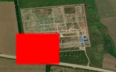 Українські дрони підпалили підстанцію на Кубані: мапа НАСА