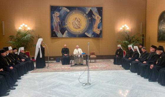 У Ватикані відбулася зустріч єпископів Синоду УГКЦ із Папою Франциском