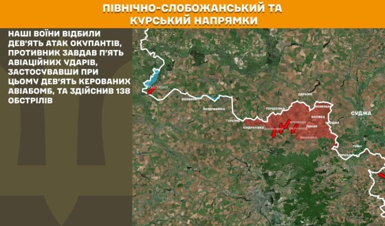 Оперативна інформація Генштабу ЗСУ станом на 08:00 24.11.2025 щодо російського вторгнення
