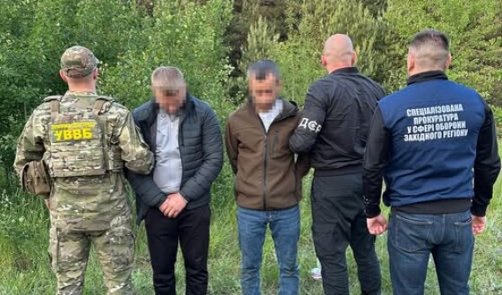 На Волині затримали двох організаторів незаконного переправлення осіб через кордон