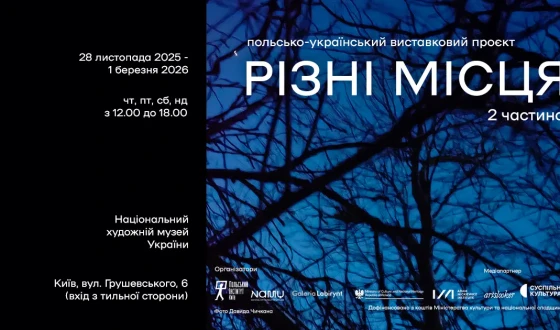 Виставка «Різні місця 2» у Національному художньому музеї України