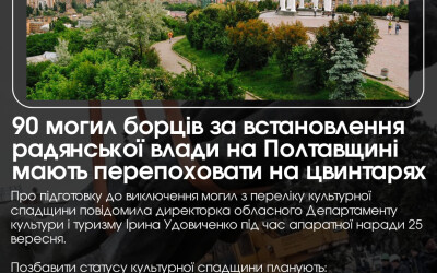 «Допомагали ленінській росії»: село Рашівка Лютенської громади Миргородського району очистили від об’єкту «Борці за владу Рад»