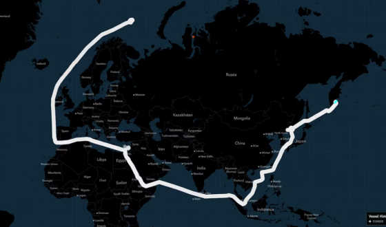 Санкції працюють: російський LNG танкер обійшов Європу і Азію і не знайшов покупців на газ