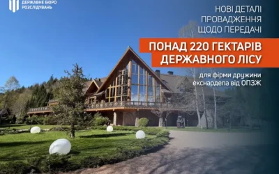 220 гектарів державного лісу для фірми дружини екснардепа від ОПЗЖ: буде суд