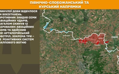 Оперативна інформація Генштабу ЗСУ станом на 08:00 10.07.2025 щодо російського вторгнення