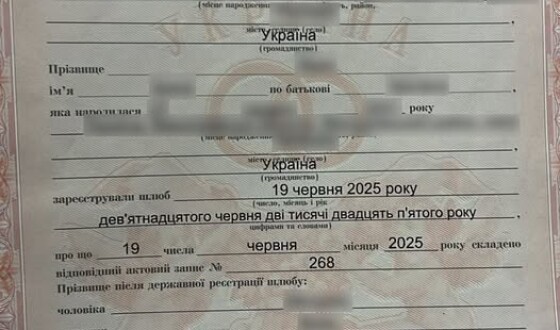 На кордоні з Молдовою прикордонники викрили чоловіка, який підробив свідоцтво про шлюб