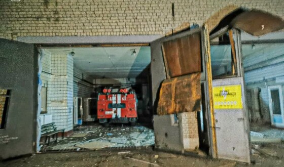 На Харківщині росіяни вдарили по пожежному депо