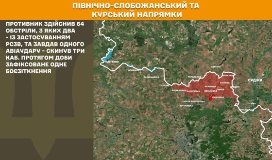 Оперативна інформація Генштабу ЗСУ станом на 08:00 13.02.2026 щодо російського вторгнення