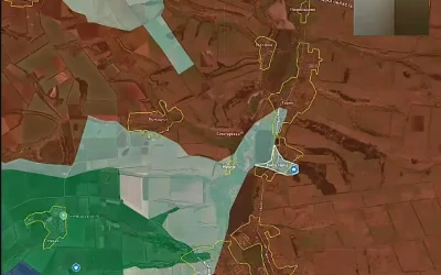 Українські війська проводять наступальні операції в лісі поблизу Ямполівки, вздовж Лиманського напрямку