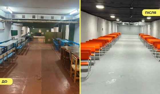 На Миколаївщині KSE Foundation облаштував укриття для 332 школярів Кривоозерського ліцею