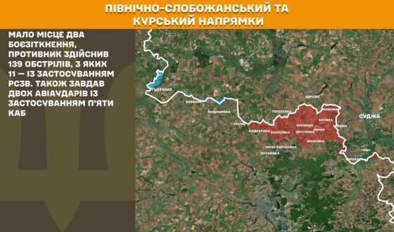 Оперативна інформація Генштабу ЗСУ станом на 08:00 19.02.2026 щодо російського вторгнення