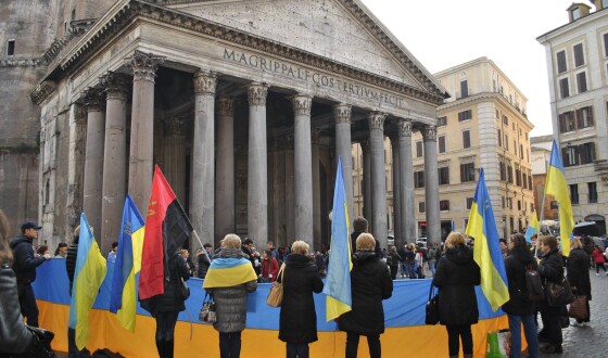 Постійно діючий Євромайдан в Римі : хроніка, 22 грудня