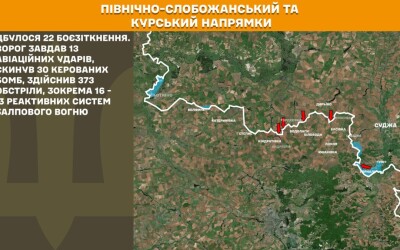Оперативна інформація Генштабу ЗСУ станом на 08.00 29.06.2025 щодо російського вторгнення