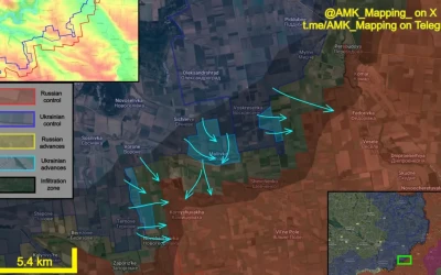 Ситуація на Комарському напрямку (Донецька/Дніпропетровська області)