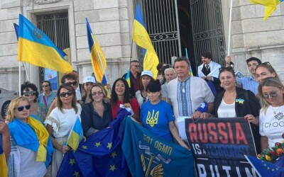 У Казерті відзначили скасування концерту російського пропагандиста
