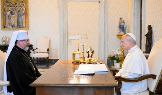 Папа Римський прийняв на аудієнції у Ватикані Патріярха УГКЦ Святослава