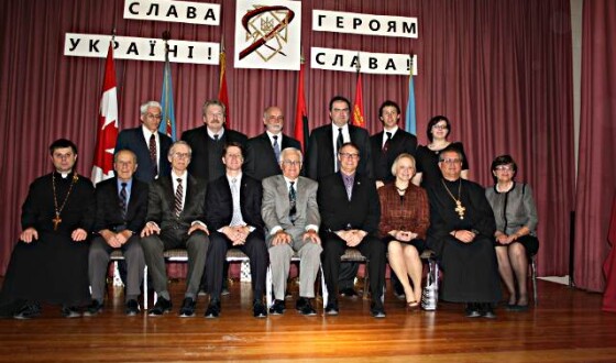 Прийняття для членів Канадського Парламенту Конференцією Українських Державницьких Організацій Канади