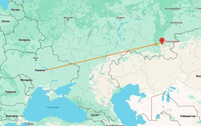Український дрон атакував НПЗ в Башкортостані, за 1500 км від кордону