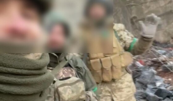 Прикордонники відтіснили окупантів з їхніх позицій під Бахмутом (+відео)