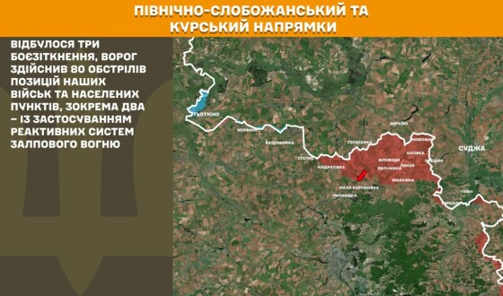 Оперативна інформація Генштабу ЗСУ станом на 08:00 26.05.2026 щодо російського вторгнення