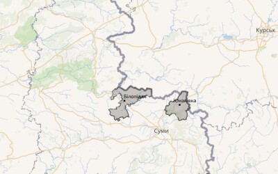 Зведення про нічні обстріли Сумщини 23 лютого 2024 (мапа)