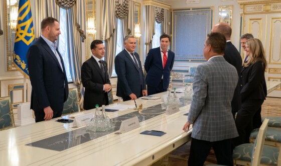 Керівництво Світового Конґресу українців зустрілося з Зеленським