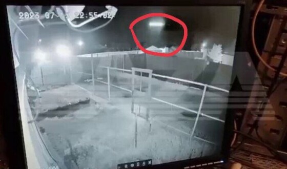 Нічні вибухи у Воронежі, відео