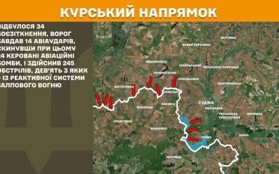 Оперативна інформація Генштабу ЗСУ станом на 08.00 31.05.2025 щодо російського вторгнення