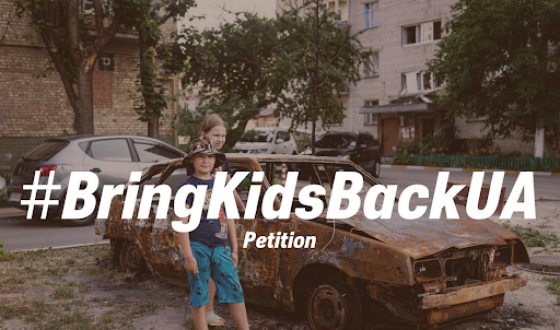Українці в Німеччині запустили петицію щодо викрадених росією дітей