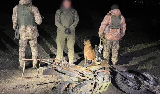 Байкер-порушник не зміг форсувати кордон на Одещині
