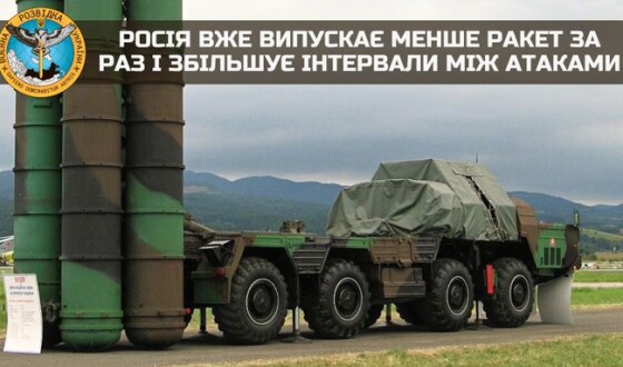 росія вже випускає менше ракет за раз і збільшує інтервали між атаками