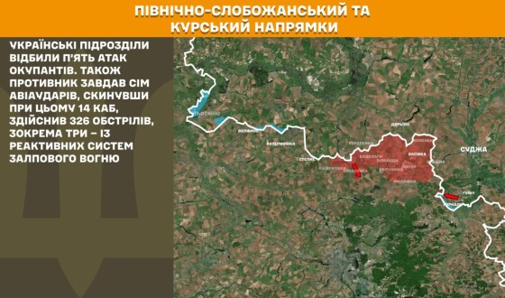 Оперативна інформація Генштабу ЗСУ станом на 08:00 26.07.2025 щодо російського вторгнення