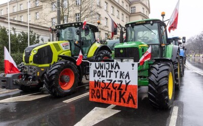 Два протести польських фермерів &#8211; один справжній, а другий «для істеричних телеграмканалів»