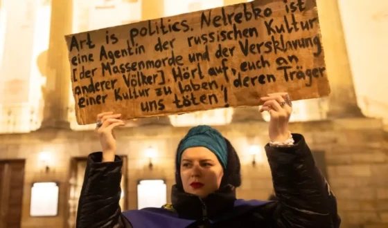 У Берліні знову протестували проти виступів росіянки Нетребко